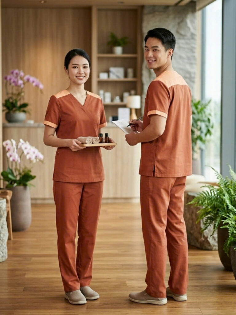 Đồng phục kỹ thuật viên spa