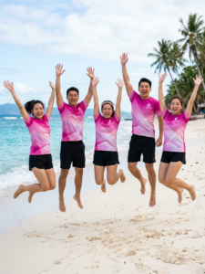 Đồng phục áo cổ tròn teambuilding