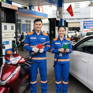 Đồng Phục Bảo Hộ Lao Động BH006 - Đồng Phục Nhân Viên Cây Xăng