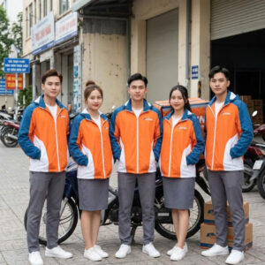 Đồng Phục Áo Khoác Gió Giao Hàng