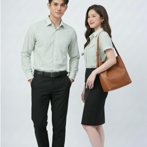 Áo sơ mi kẻ may theo yêu cầu