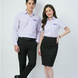 Đồng phục sơ mi kẻ Nuty