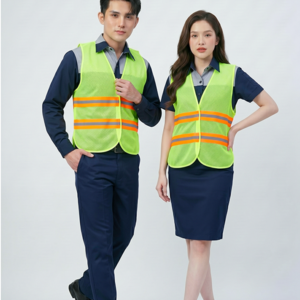 Áo gile bảo hộ phối lưới