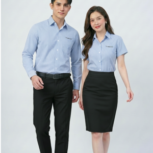 Đồng Phục Sơ Mi Kẻ Thaco