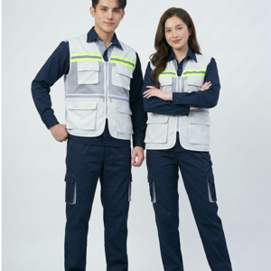 Đồng phục áo gile bảo hộ phối lưới GL002