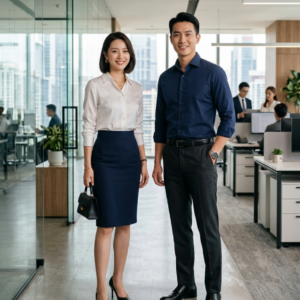 Đồng phục áo sơ mi basic trơn