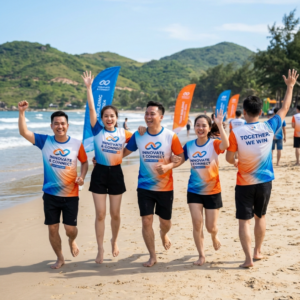 Đồng Phục Teambuilding Cổ Tròn TBD009