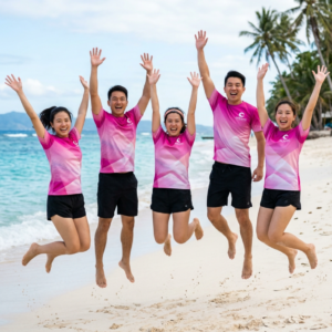 Đồng phục áo cổ tròn teambuilding