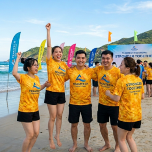 Đồng Phục Áo Cổ Tròn Teambuilding TBD003