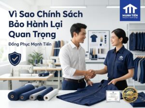 Chính sách bảo hành của đồng phục mạnh tiến