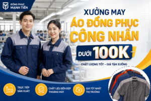 áo đồng phục công nhan dưới 100k